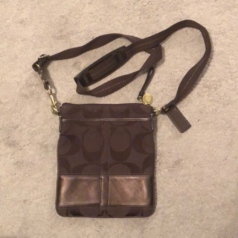 Coach cross body purse - small